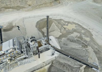 Maquinaria para proceso de lavado en el tratamiento de áridos y minería