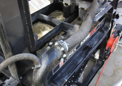 Maquinaria para proceso de lavado en el tratamiento de áridos y minería