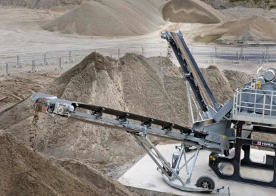 Maquinaria para proceso de lavado en el tratamiento de áridos y minería