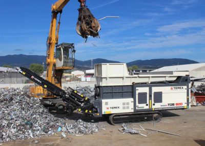 Maquinaria para el reciclaje de chatarra